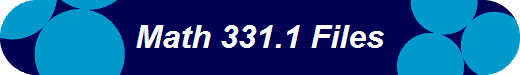 Math 331.1 Files