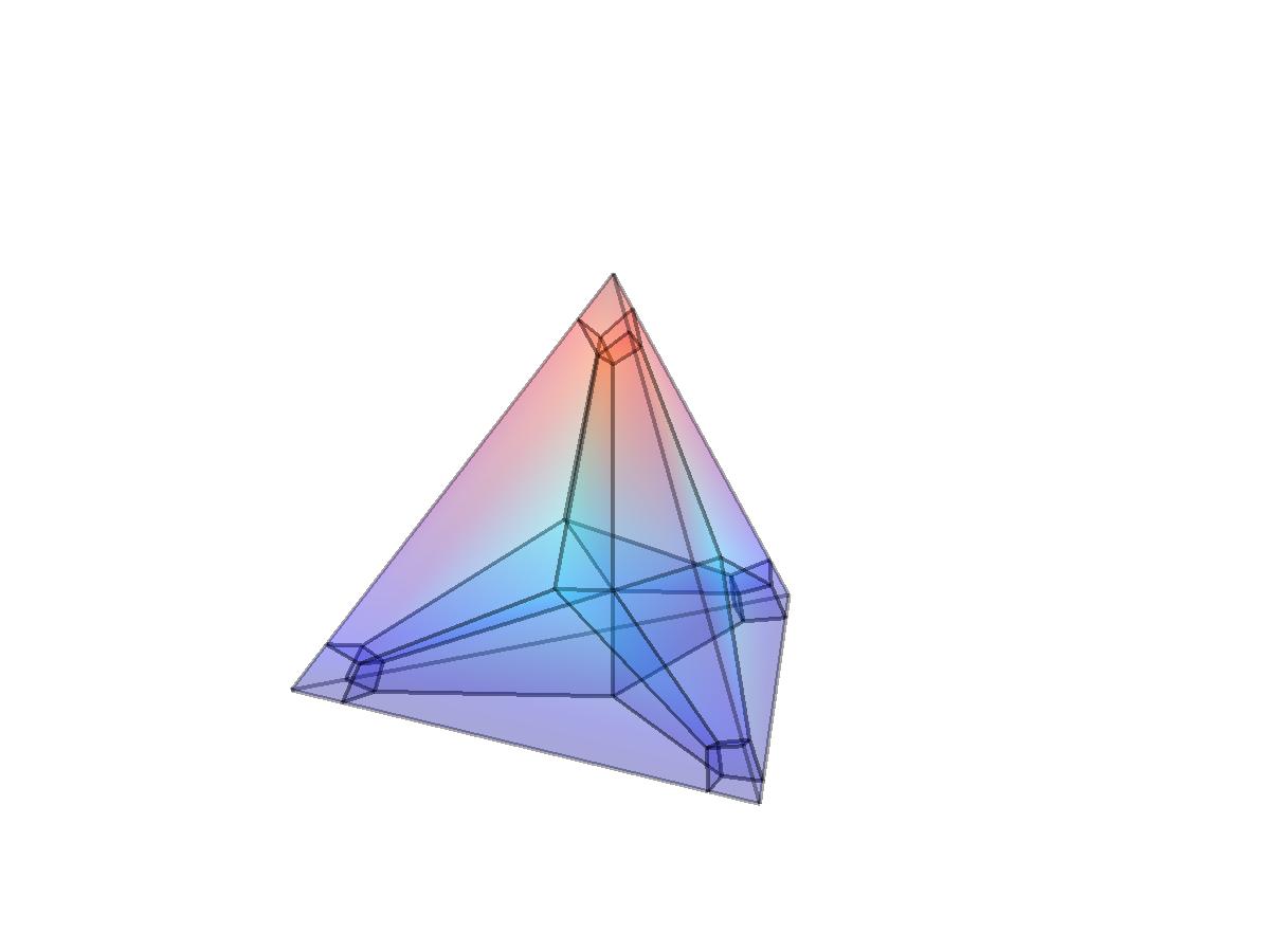 A second-order partition of tetrahedron